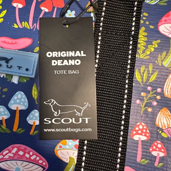 Scout Orginal Deano Tote Bag in Field Trip Pattern - Picture 3 of 3
